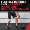 Lifeline Fitness Weighted Slam Ball - Easy to Grip Slam Ball for Home Gym and HIIT Workouts - 15 lb. view 3