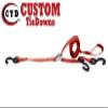 1 Inch x 6 Ft 3 Point Cam Buckle Tie Down, S Hook On Fixed End, Adjustable Strap Has A Sliding S Hook (Red) view 3