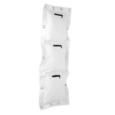 Akozon Wing Chun Training Ring Wall Punch Pad Punch Empty Sand Bag Target with Zipper for Boxing Muay Thai (Triple Bag)