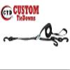 1 Inch x 6 Ft 3 Point Cam Buckle Tie Down, S Hook On Fixed End, Adjustable Strap Has A Sliding S Hook (Black) view 3