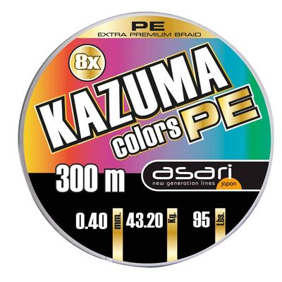 Asari Kazuma Pro Colors Pe 8x 300 M 0.140 mm