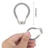QKURT 3 Pack of Bike Spoke Wrench Kit, Forged Steel Bike Rim Correct Tool Bicycle Spoke Tool-Grey view 4