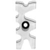 Tbest Pool Bridge Head,Moosehead Bridge Head,Transparent Acrylic Snooker Billiards Cue Rack Moosehead Heads Accessory for Nine Ball Billiard/Pool Cue Accessory Pool Bridge view 1