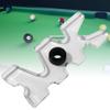 Tbest Pool Bridge Head,Moosehead Bridge Head,Transparent Acrylic Snooker Billiards Cue Rack Moosehead Heads Accessory for Nine Ball Billiard/Pool Cue Accessory Pool Bridge view 2