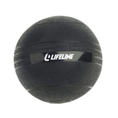 Lifeline Fitness Weighted Slam Ball - Easy to Grip Slam Ball for Home Gym and HIIT Workouts - 8 lb.
