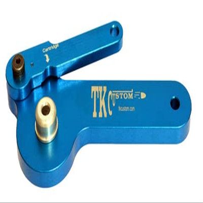 TK Custom Moon Clip Loader - Premium Rock Island Model Armscor AL9.0 Stainless Steel | Easy Revolver Moon Clip Loader Tools | Made in USA