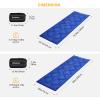 KingCamp Cot Mattress, Portable Lightweight Camping Sleeping Mat Soft Comfortable Non-Slip Cot Pad for Camp Cot, RV Bunk & Twin Beds (80" x 30" x 1.2", Navy) view 2