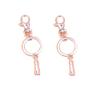 2pcs New Keychain Lighthouse Watchtower Pendants DIY Men Ancient Silver Color Car Key Chain Ring (#2) view 1