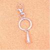 2pcs New Keychain Lighthouse Watchtower Pendants DIY Men Ancient Silver Color Car Key Chain Ring (#2) view 2