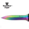 Snake Eye Tactical 12.5" Heavy Duty Fixed Color Blade Hunting Knife w/Nylon Sheath (Rainbow) view 4