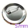 ARcanbadge Allergic Sign 1.25inch(32mm) Button Safety Pin Back [to Solve Some Allergies Problem if You Cough or Nose Running] view 2