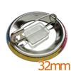 ARcanbadge Allergic Sign 1.25inch(32mm) Button Safety Pin Back [to Solve Some Allergies Problem if You Cough or Nose Running] view 3