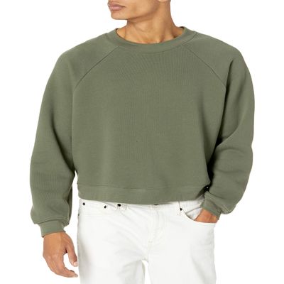 BELLA+CANVAS Crew Sweatshirt Military Green