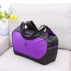 Garneck Yoga Nylon Large Yoga Mat Tote Sling Multi Purpose Shoulder Bag Gym Bag with Mat Holder for Traveling Shopping (Purple) view 3