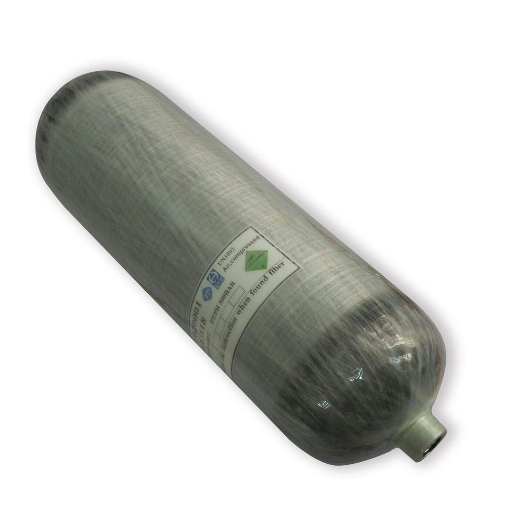 Acecare Scuba Cylinder Air Tank 4500 PSI Fishing Bottle 416CU.in.Thread M18x1.5