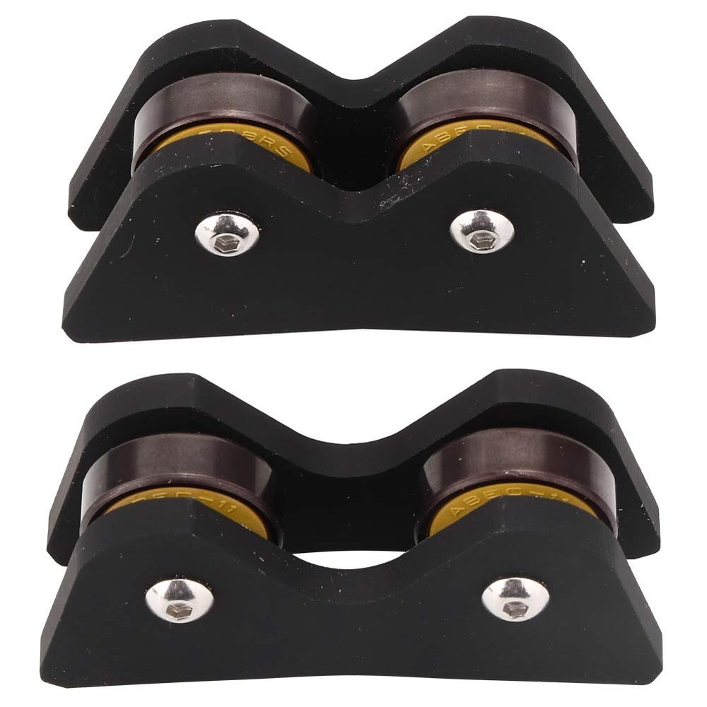 Pool Billiard Cue Roller 2Pcs Lightweight Pool Billiard Cue Snooker Roller Straightness Detector Checker Inspect Tool Straightness Checker