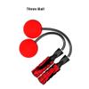 2Sets Ropeless Jump Rope Weighted,Adjustable Cordless Rope Skipping Wireless Jumping Rope for Indoor/Outdoor Fitness Boxing Training WOD MMA (Red+Blue) view 2