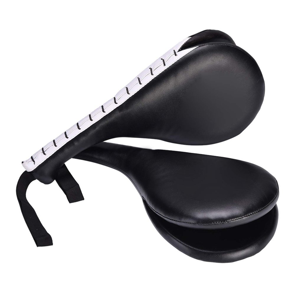 Vbestlife 2pcs Taekwondo Kick Pad Training (Black),?Applicable in Batting Practice of Taekwondo, Martial Art etc