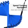 Speed Train Kit, and Spped Training Ladder 19Ft Flat Ladder + 10pcs Disc Cones Health Ideal Fitness Exercise Drill Equipment(Blue) Athletics Supplies Speed Ladder Ladder Set view 3