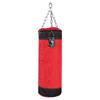 Empty Sandbag, Training Boxing Hook Kick Sandbag Heavy Hook Kick Sandbag Fight Karate Punching Bag Empty Hanging Sand Bag(60CM-Red) Martial Arts Supplies Boxing Bag view 3