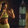 Unfilled Punching Bag, Boxing Set with Ceiling Hook Steel Chain Hand Wraps for Home Gym Muay Thai, MMA, Taekwondo Martial Arts Training view 2