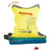 Inflatable Life Jacket-Manual Pull. Ages 16+ Life Vest Fanny Pack PFD. US Coast Guard Approved CO2 Included Unisex Belt Pack Manual Inflatable Life Jacket Adjustable-Bombora Tidal (Rasta) view 2