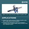 Marine Tech Tools Universal 3 Blade Propeller Puller, Propeller Removal Tool, Boat Outboard Propeller Puller, Propeller Extractor, Removes Small and Large Propellers view 3