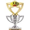 Crown Awards Last Place Trophy, 11" Silver Cup Last Place Trophies Includes Free Engraving, 5 Pack Prime view 1