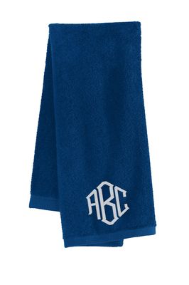 Personalized Fitness Towel (16"x26", 14"x32") - Add Your Embroidered Name, Monogram or Logo - Custom Gym Hand Towels for Workout, Yoga, Golf, Tennis, Camping