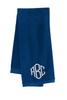 Personalized Fitness Towel (16"x26", 14"x32") - Add Your Embroidered Name, Monogram or Logo - Custom Gym Hand Towels for Workout, Yoga, Golf, Tennis, Camping view 1