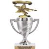 Crown Awards Derby Trophy, 11" Silver Cup Derby Trophies Includes Free Engraving, 10 Pack Prime view 1