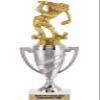 Crown Awards Golf Trophy, 10.5" Silver Cup Funny Golf Trophies Includes Free Engraving, 5 Pack Prime view 1
