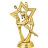 Crown Awards Gymnastics Trophy, 11" Silver Cup Male Handstand Trophies Includes Free Engraving, 10 Pack view 2