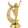 Cheerleading Trophy, 11" Silver Cup Forward Cheer Trophies Includes Free Engraving, 10 Pack Prime view 2