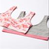 Calvin KleinGirlsModern Cotton Bralette, Singles and Multipack2 Pack- Grey/Pink CamouflaugeSmall view 3