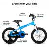JOYSTAR Boys Bike 14 Inch Kids Bike with Training Wheels for Ages 3 4 5 Years Old Boys and Girls, Toddler Bike with Handbrake for Early Rider, Blue view 2