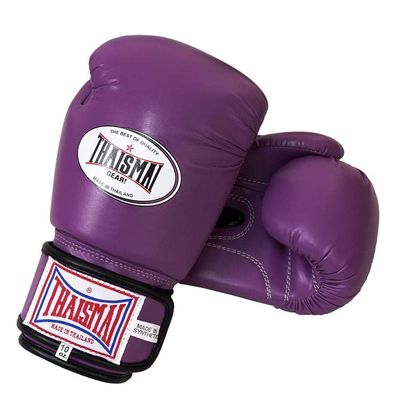 Thaismai Muay Thai Style Boxing Gloves Polyurethane Synthetic Leather Material Purple Color (12)