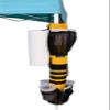 ezSTOW miniSTOW Canopy Organizer, Yellow - Organize Your Awning, Drink Holder, Paper Towel Storage, Sunscreen Pockets, Trash Bags, Attach to Tree, Outdoor, Hunting, Camping, Baseball, Soccer, Track view 2