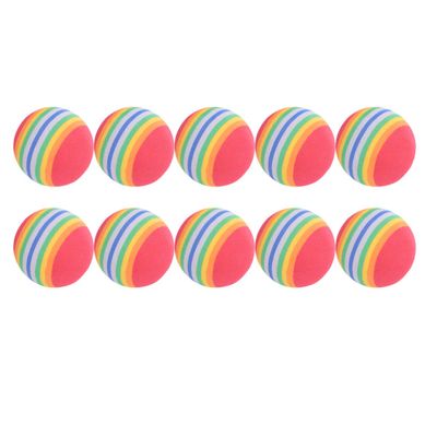 BESPORTBLE 10 Pcs Sponges Golf Balls Softball Practice s Sponge Soft Indoor