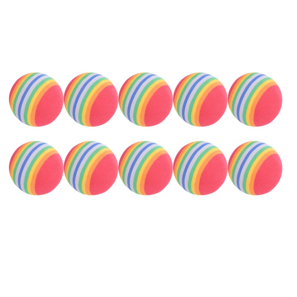 BESPORTBLE 10 Pcs Sponges Golf Balls Softball Practice s Sponge Soft Indoor