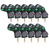 Lucky Clover Iron Head Covers - 11 Pcs Set, Long Neck, Fits Taylormade SIM, Cleveland, Callaway & More view 1