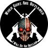 2A When Guns are Outlawed I Will Be an Outlaw Vinyl Sticker for Car Truck Window Sticker Car Bumper Decal 5"  5" view 1