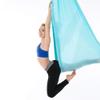 Dioche Aerial Hammock 2.8M Yoga Swing Set, Antigravity Yoga Inversion Exercises, Improved Flexibility & Core Strength - Sky Blue Nylon view 1