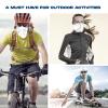 ARMORAY Face Mask Balaclava Neck Gaiter Reusable Washable Bandana Headwear Headband for Men & Women Hiking Cycling Fishing Masks (White) view 3