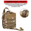 TANSOLE TAN SOLE ifak pouch first aid kit bag empty molle tactical medical pouch plate carrier medic rescue bag EMT first med pouches (CP) view 3