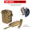 TANSOLE TAN SOLE ifak pouch first aid kit bag empty molle tactical medical pouch plate carrier medic rescue bag EMT first med pouches (CP) view 4