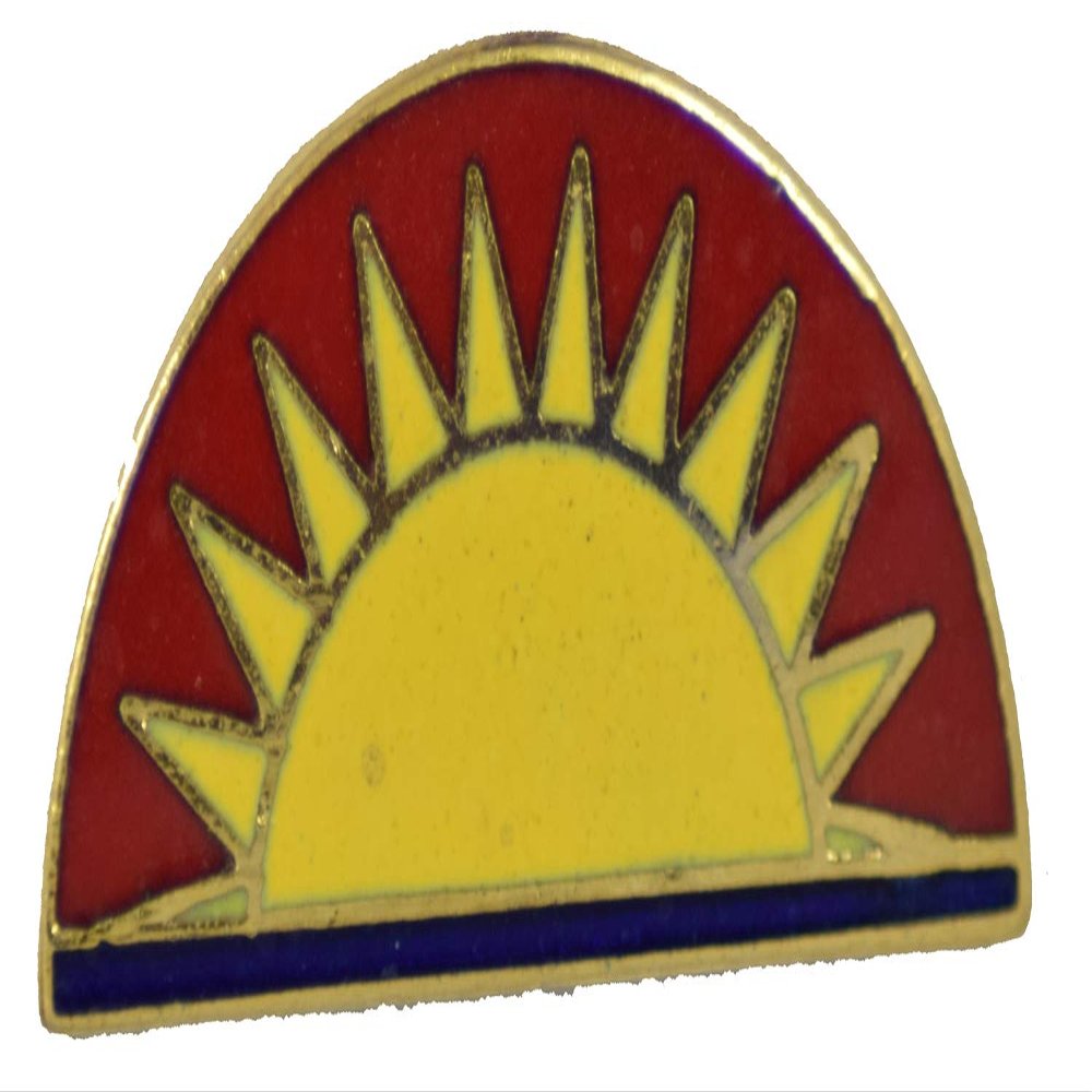 41ST DIVISION LAPEL PIN OR HAT PIN - Size 1" - VETERAN OWNED BUSINESS