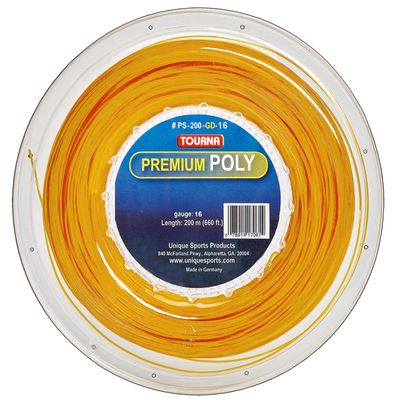 Tourna Premium Poly 16g Reel Gold