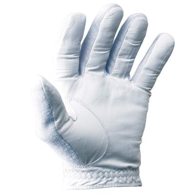 Tourna Tennis Glove-Ladies Full, Finger-Large-Left, White (TGF-L-L-L)