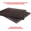 American Floor Mats Vulcanized Rubber Gym Flooring Equipment Mats 20% Tan 3/8" Thick - 4' x 6' view 2